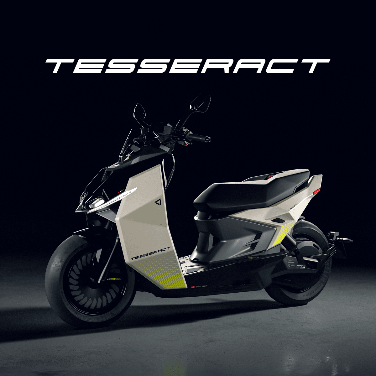 Tesseract electric scooter hero image